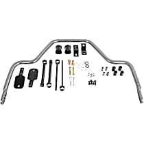 7320 Rear Sway Bar Kit, Steel, 1.31 in., Non-adjustable, Black