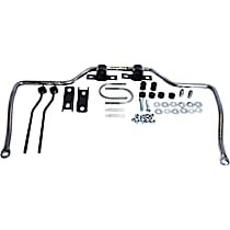 7511 Rear Sway Bar Kit, Steel, Non-adjustable, Powdercoated Black
