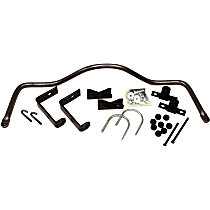 7555 Rear Sway Bar Kit, Steel, Non-adjustable, Powdercoated Black