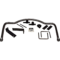 7635 Rear Sway Bar Kit, Steel, Non-adjustable, Powdercoated Black
