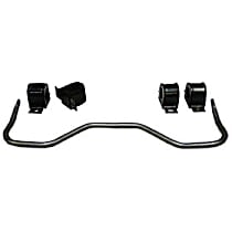 7653 Sway Bar Kit, Steel, Non-adjustable, Powdercoated Black