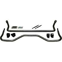 Front Sway Bar Kit, 1 1/2 in. Bar Dia., Non-adjustable, Powdercoated Black