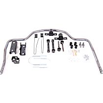 7743 Rear Sway Bar Kit, Steel, 1 in., Non-adjustable, Black