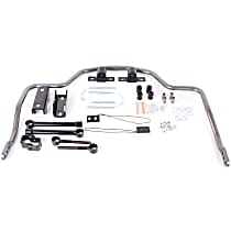 Rear Sway Bar Kit, Fits 2-4 in. Lift, Steel, 1 in., Non-adjustable, Black