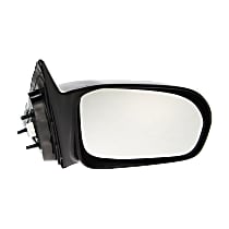 Sedan Passenger Side Mirror, Power, Non-Heated, Non-Folding, Paintable, No Signal Light, No Memory, No Puddle Light, No Auto-Dimming, No Blind Spot Feature