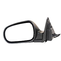 Driver Side Mirror, Power, Manual Folding, Non-Heated, Paintable, Without Signal Light, Without memory, Without Puddle Light, Without Auto-Dimming, Without Blind Spot Feature