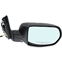 Passenger Side Mirror, Power, Manual Folding, Non-Heated, Textured Black, Without Signal Light, Without memory, Without Puddle Light, Without Auto-Dimming, Without Blind Spot Feature