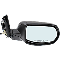 Passenger Side Mirror, Power, Manual Folding, Non-Heated, Paintable, Without Signal Light, Without memory, Without Puddle Light, Without Auto-Dimming, Without Blind Spot Feature, EX Model