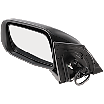 Driver Side Mirror, Power, Manual Folding, Non-Heated, Paintable, In-housing Signal Light, Without memory, Without Puddle Light, Without Auto-Dimming, Without Blind Spot Feature, Base Model