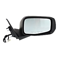 Passenger Side Mirror, Power, Manual Folding, Non-Heated, Paintable, In-housing Signal Light, Without memory, Without Puddle Light, Without Auto-Dimming, Without Blind Spot Feature, Base Model