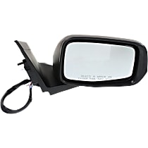 Passenger Side Mirror, Power, Manual Folding, Heated, Paintable, In-housing Signal Light, Without memory, Without Puddle Light, Without Auto-Dimming, Without Blind Spot Feature