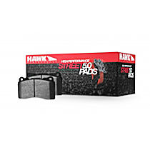 HB452B.545 Rear HPS 5.0 Series Carbon Fiber Brake Pad Set