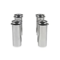Intake Tube - Aluminum, Direct Fit, Set of 8