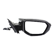 Passenger Side Mirror, Power, Manual Folding, Non-Heated, Paintable, Without Signal Light, Without memory, Without Puddle Light, Without Auto-Dimming, Without Blind Spot Feature