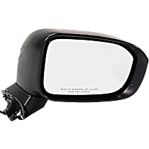 Passenger Side Mirror, Power, Manual Folding, Non-Heated, Paintable, Without Signal Light, Without memory, Without Puddle Light, Without Auto-Dimming, Without Blind Spot Feature