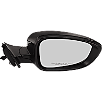 Passenger Side Mirror, Power, Manual Folding, Non-Heated, Paintable, Without Signal Light, Without memory, Without Puddle Light, Without Auto-Dimming, Without Blind Spot Feature