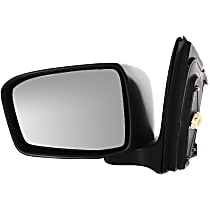 Driver Side Mirror, Power, Manual Folding, Heated, Paintable, Without Signal Light, Without memory, Without Puddle Light, Without Auto-Dimming, Without Blind Spot Feature