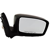 Passenger Side Mirror, Power, Manual Folding, Heated, Paintable, Without Signal Light, Without memory, Without Puddle Light, Without Auto-Dimming, Without Blind Spot Feature