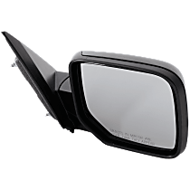 Passenger Side Mirror, Power, Manual Folding, Heated, Paintable, Without Signal Light, Without memory, Without Puddle Light, Without Auto-Dimming, Without Blind Spot Feature