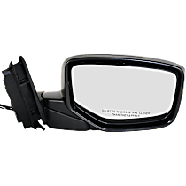 Passenger Side Mirror, Power, Manual Folding, Heated, Paintable, Without Signal Light, With memory, Without Puddle Light, Without Auto-Dimming, Without Blind Spot Feature, EX-L Model