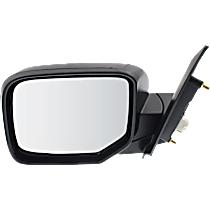 Driver Side Mirror, Power, Manual Folding, Non-Heated, Paintable, Without Signal Light, Without memory, Without Puddle Light, Without Auto-Dimming, Without Blind Spot Feature