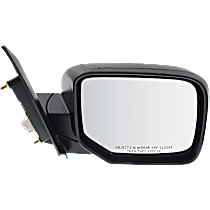 Passenger Side Mirror, Power, Manual Folding, Non-Heated, Paintable, Without Signal Light, Without memory, Without Puddle Light, Without Auto-Dimming, Without Blind Spot Feature