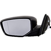 Driver Side Mirror, Power, Manual Folding, Non-Heated, Paintable, Without Signal Light, Without memory, Without Puddle Light, Without Auto-Dimming, Without Blind Spot Feature, 4 Door Sedan