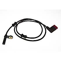 Rear, Passenger Side ABS Speed Sensor, 4-Wheel ABS, mfrbodycodename: 203.747, With Harness
