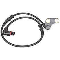 Front, Passenger Side ABS Speed Sensor, 4-Wheel ABS, with Harness
