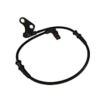 Front, Driver Side ABS Speed Sensor, 4-Wheel ABS, with Harness