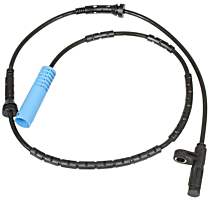 Rear, Driver or Passenger Side ABS Speed Sensor, 4-Wheel ABS, with Harness