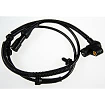 Front, Driver Side ABS Speed Sensor, 4-Wheel ABS, with Harness