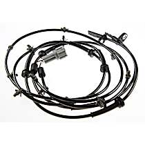 Rear, Driver or Passenger Side ABS Speed Sensor, 4-Wheel ABS, with Harness - Rear, Driver or Passenger Side