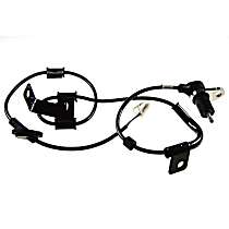 Front, Driver Side ABS Speed Sensor, 4-Wheel ABS, with Harness