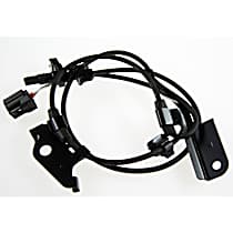 Front, Passenger Side ABS Speed Sensor, 4-Wheel ABS, with Harness
