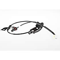Rear, Driver Side ABS Speed Sensor, 4-Wheel ABS, with Harness, without Electric Parking Brake