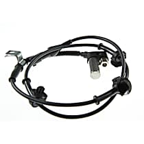 Front, Driver Side ABS Speed Sensor, 4-Wheel ABS, RWD, With Harness - Front, Driver Side