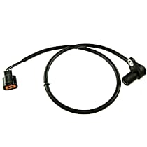 Rear, Passenger Side ABS Speed Sensor, Turbocharged, 4-Wheel ABS, with Harness