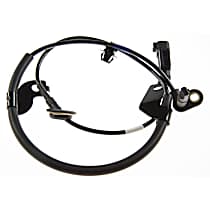 Front, Passenger Side ABS Speed Sensor, 4-Wheel ABS, with Harness