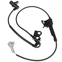 Front, Driver Side ABS Speed Sensor, 4-Wheel ABS