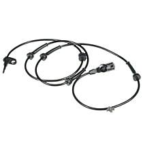 Front, Driver or Passenger Side ABS Speed Sensor, 4-Wheel ABS, RWD, With Harness