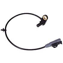 Rear, Passenger Side ABS Speed Sensor, 4-Wheel ABS, with Harness