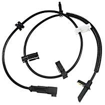 Rear, Driver or Passenger Side ABS Speed Sensor, 4-Wheel ABS, with Harness