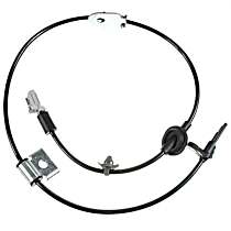 Front, Driver Side ABS Speed Sensor, 4-Wheel ABS