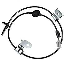 Front, Passenger Side ABS Speed Sensor, 4-Wheel ABS