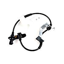 Front, Passenger Side ABS Speed Sensor, 4-Wheel ABS, mfrbodycodename: JR, With Harness