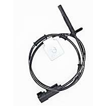 Front, Driver Side ABS Speed Sensor, 4-Wheel ABS, with Harness