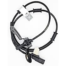 Front, Passenger Side ABS Speed Sensor, 4-Wheel ABS, with Harness