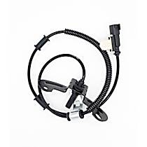 Front, Driver Side ABS Speed Sensor, 4-Wheel ABS, with Harness