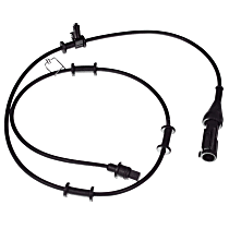 Front, Driver or Passenger Side ABS Speed Sensor, 4-Wheel ABS, with Harness